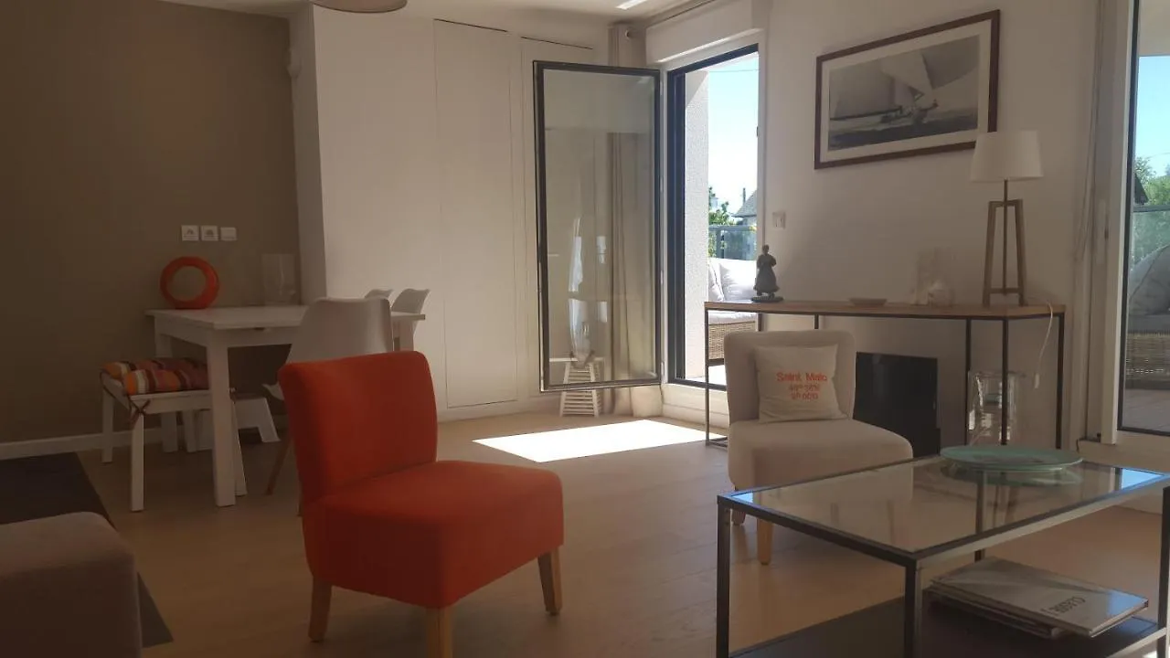 Les Cypres - Appt Avec Terrasse Proche Plage Сен-Мало Апартаменты